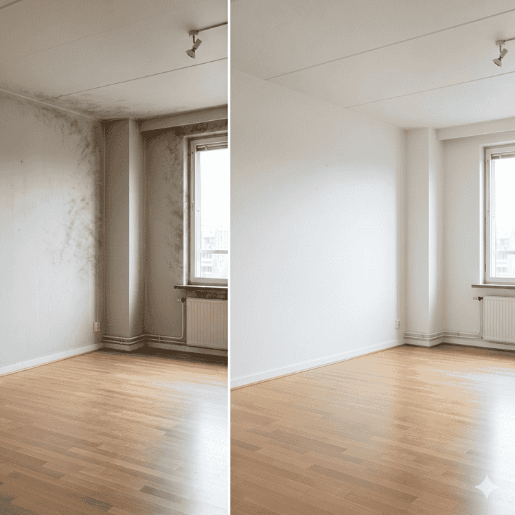 Innere Malerarbeiten Romanshorn und Maler für Wohnung im Thurgau
