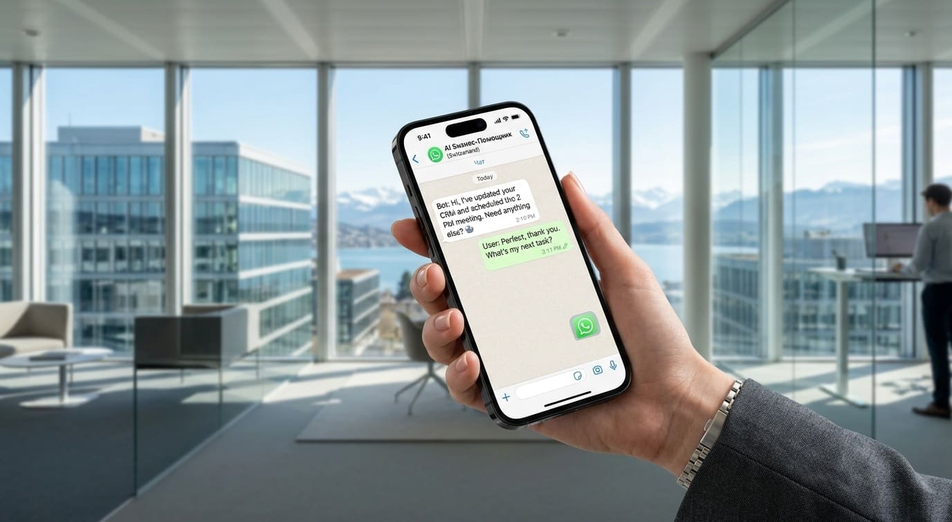 KI-Agenten und WhatsApp Chatbot Anbieter Schweiz für KMU